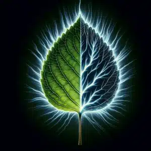 Kirlian Leaf