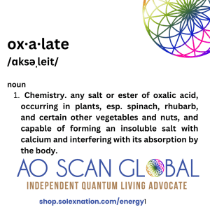 AO Scan Oxalates