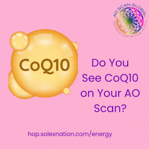 CoQ10 on the AO Scan