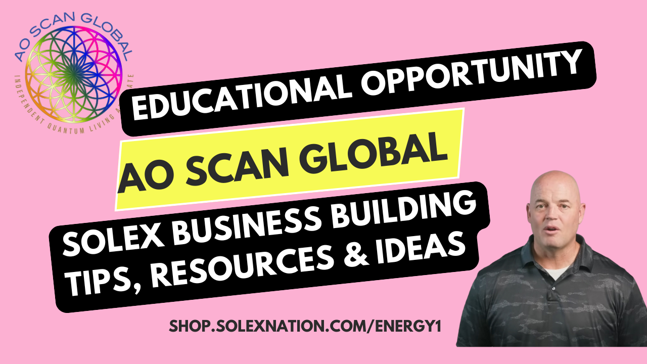 Solex AO Scan Network Affiliate Opportunity