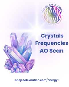 AO Scan, Frequencies, Crystals