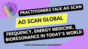 AO Scan technology modules SEFI, Inner Voice, Vitals, and EZ Scan showcased at Solex Nation event on frequency and energy