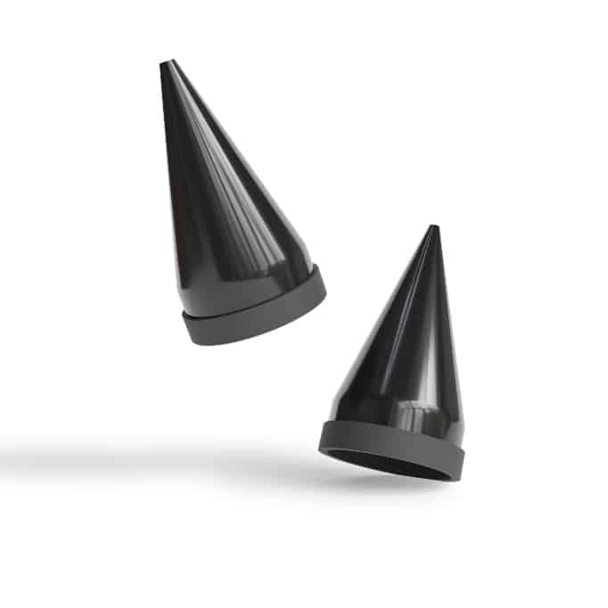 Illuminator Adaptors — precision red‑light tips for nose and ear.