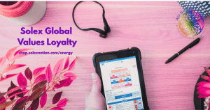 Solex Loyalty Program—Subscribe & Save highlighted on a product page with AO Scan device and wellness tools on a clean clinic desk