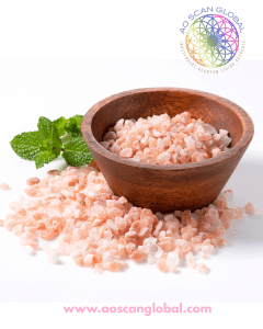 Himalayan pink salt and Celtic sea salt side-by-side for mineral contrast