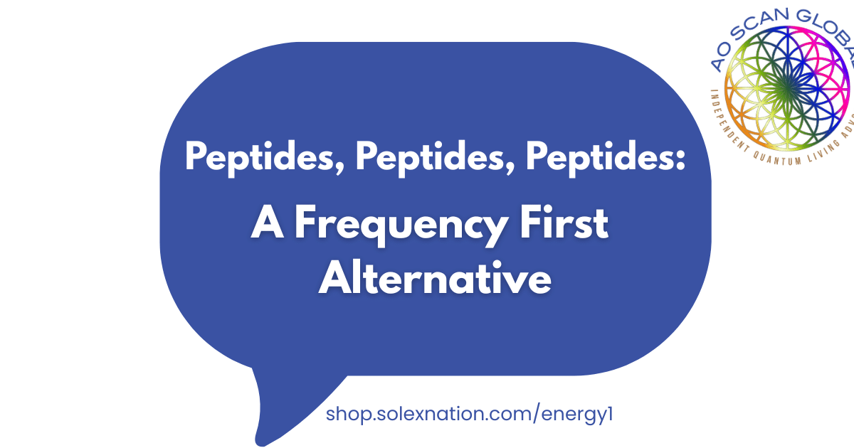 AO Scan - The frequency of peptides and more information on your peptide journey.