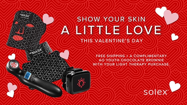 Red light therapy at home with AO Mask, Illuminator, and 660 Band