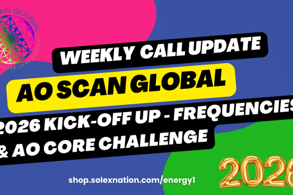 Solex weekly call recap January 7 2026 AO Scan Global fresh start