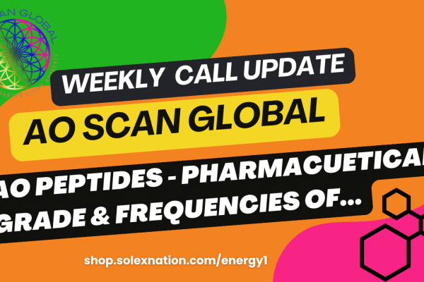Two different peptide experiences are now part of the expanding Solex ecosystem: physical AO Peptides for topical use and peptide-frequency programs inside AO Scan SEFI.