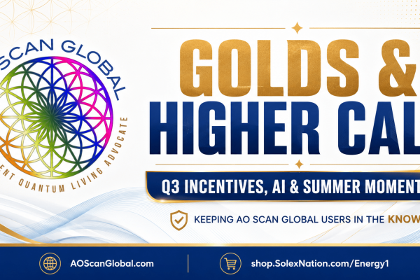 Atualização da teleconferência de liderança da AO Scan Global Golds and Higher, com destaque para incentivos de matrícula do terceiro trimestre, treinamento de negócios em IA, retenção de equipe e estratégias para impulsionar o desempenho durante o verão.