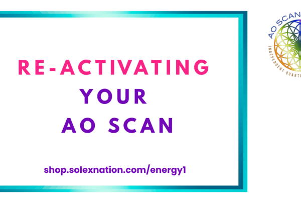 Re-Activating your AO Scan if you've been away for 6 month or more. We welcome you!