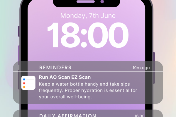 AO Scan users applying daily frequency routines for grounding, focus, and energy balance