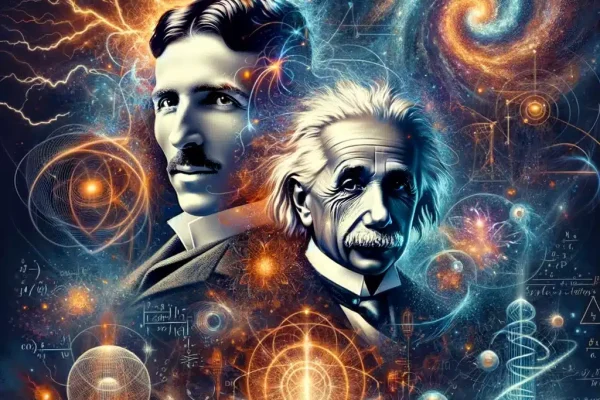 Tesla Einstein