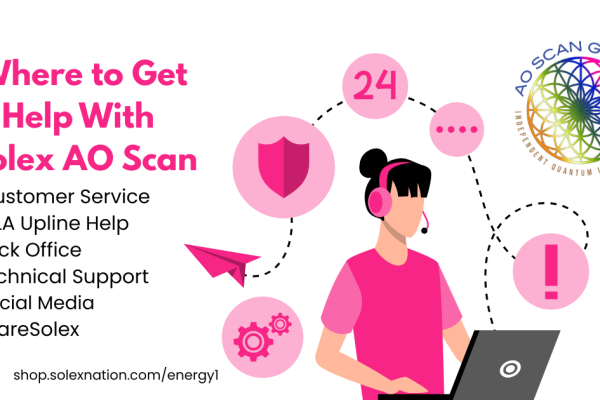 Solex AO Scan has many layers of customer service for the AO Scan and products.