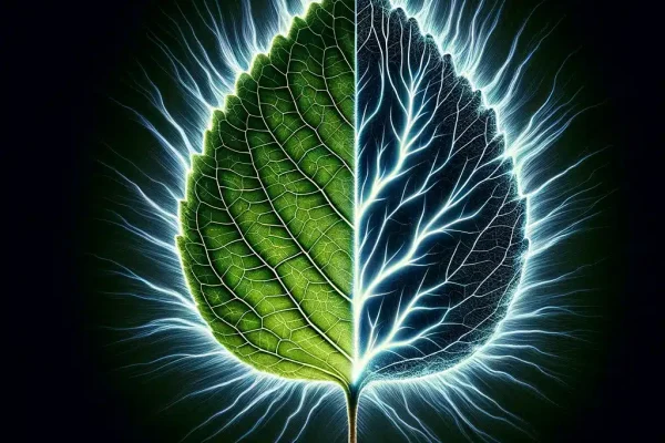 Kirlian Leaf