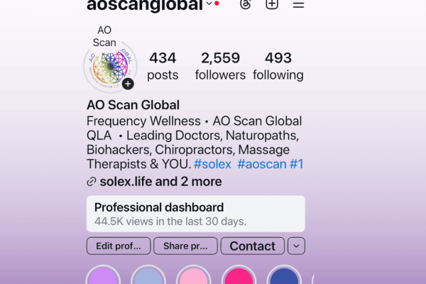 AO Scan Instagram