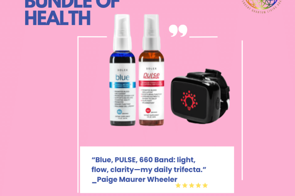 Great products used daily by Solex customers. Solex Methylene Blue, Solex PULSE, 660 Band red light.