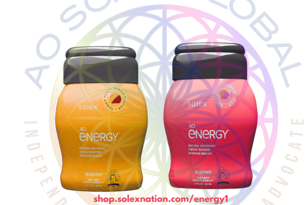 Mix AO Energy in a water bottle before a workout; clean, jitter-free pre-workout focus with paraxanthine, methylated B vitamins, and ginseng.