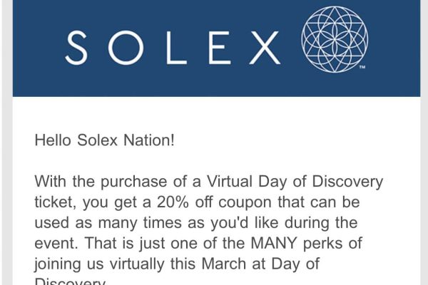Solex Day of Discovery